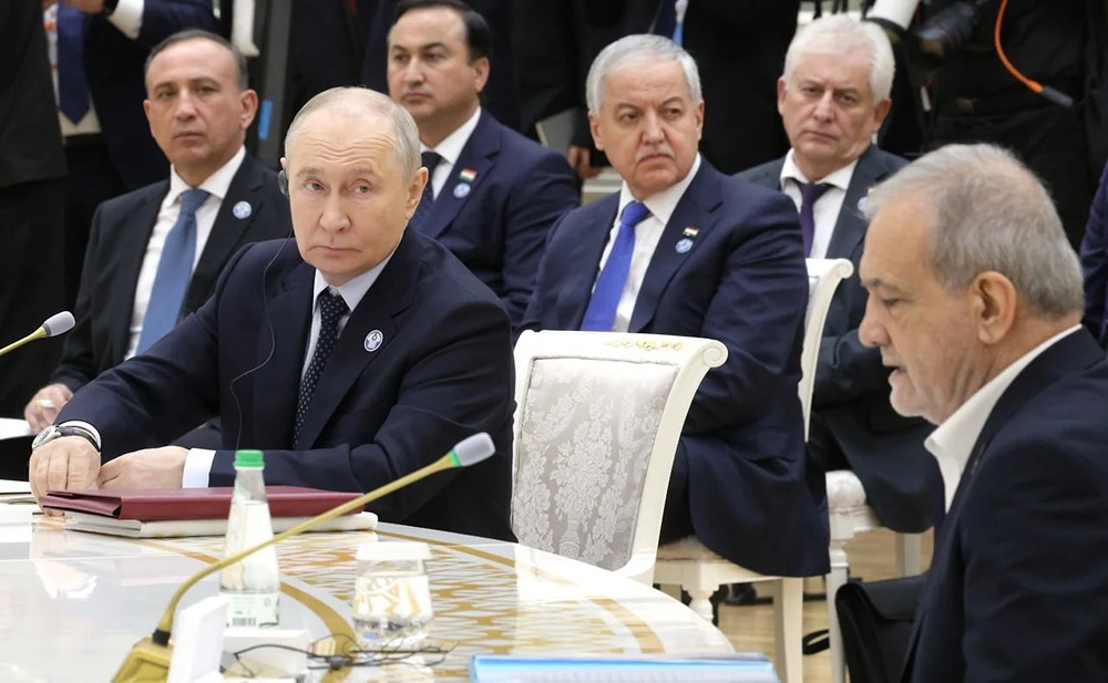 Путин, Алиев и Пезешкиан встретились в Туркменистане