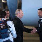 Путин вылетел из Туркменистана после двух саммитов